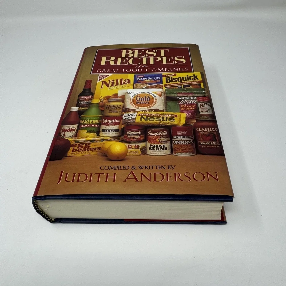 Vintage Best Recipes Of The Great Food Companies Judith Anderson Galahad HC 1997